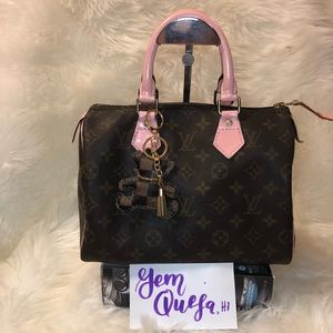 Authentic Louis Vuitton Speedy 25 Customized
